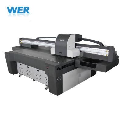 Glass UV Printing Flatbed Printer Wer-G2513UV