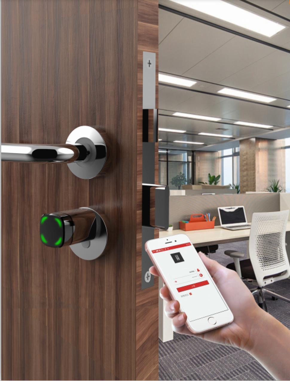 Smart Glass Door Lock