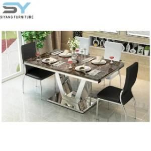 Dining Furniture Dining Set Marble Dining Table Dinner Table