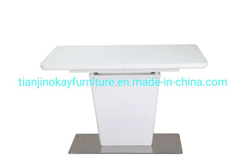 High Quality Glass MDF Dining Sets Tables Modern Room Furniture