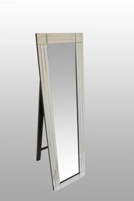 Mr0031 Decorative Floor Mirror Long Mirrors Standing Mirror with Lights