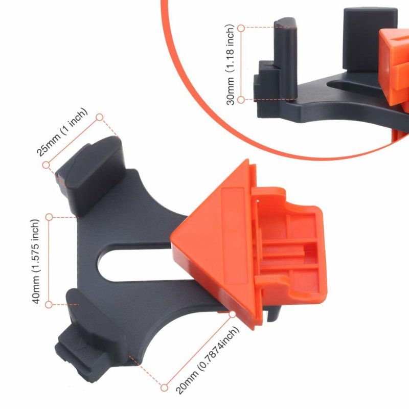 90 Degree Right Angle Clamp Angles Glass Clamp Handrail Post Woodworking Tools