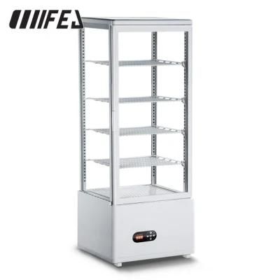 Showcase Commercial Vertical Glass Door Bakery Display Case Equipment Showcase for Pastry Refrigerator