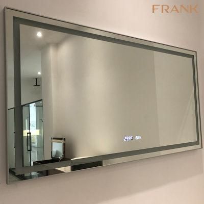 Waterproof Wall Mirror LED Smart Vanity Bathroom Mirror