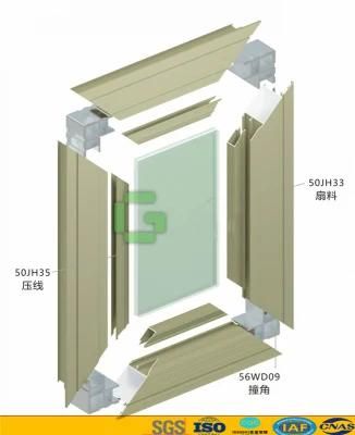 Extrusion Factory Supply Casement Windows Frame Aluminum Profile for Windows and Door Construction Usage