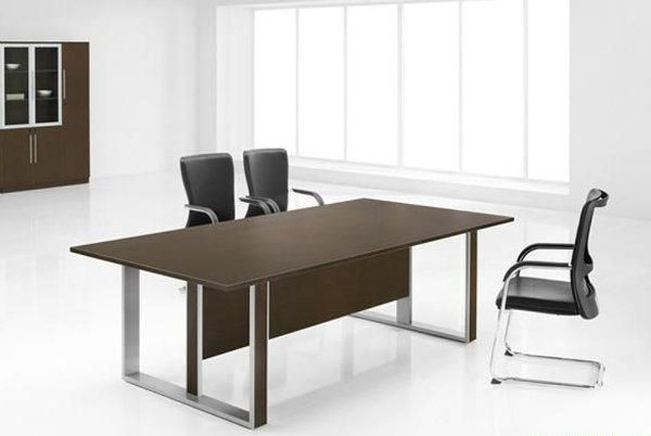 Direct Sale Office Training Desk Melamine Rectangular Conference Table (SZ-MTT092)
