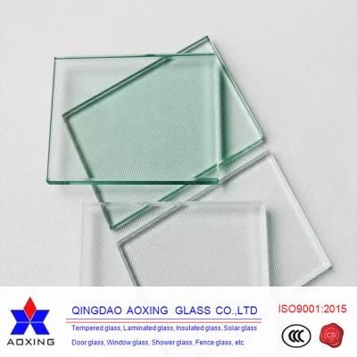 Durable 3-19 mm Transparent Glass for Construction Industry