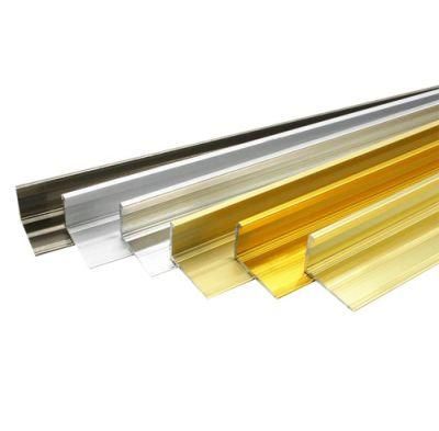 Aluminium Construction Material Furniture Flexible Decorative T Shape Trim Strips