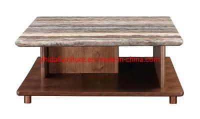 Marble Top Modern Home Furniture Living Room Tea Coffee Table for Hotel Villa Apartment Furniture