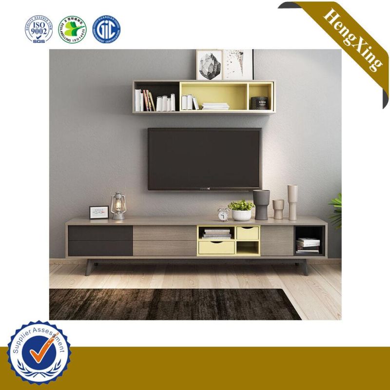 Modern Hotel Home Furniture Melamine Laminated Coffee Table Wooden Side Wall TV Stand Cabinet