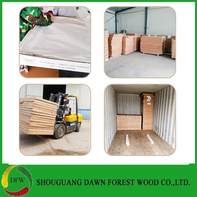 2017 Shouguang Dawn Forest Wood PVC Film Kitchen Cabinet Door