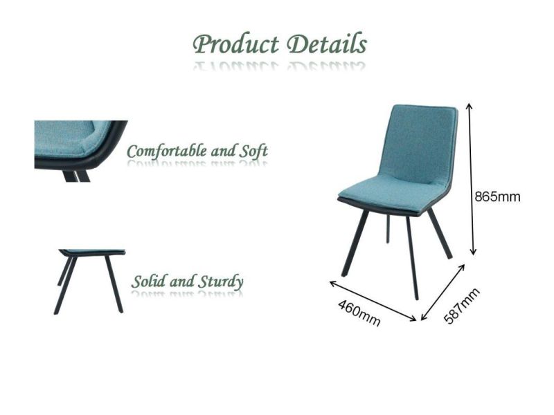 China Wholesale Restaurant Furniture Home Steel Frame Dining Chair