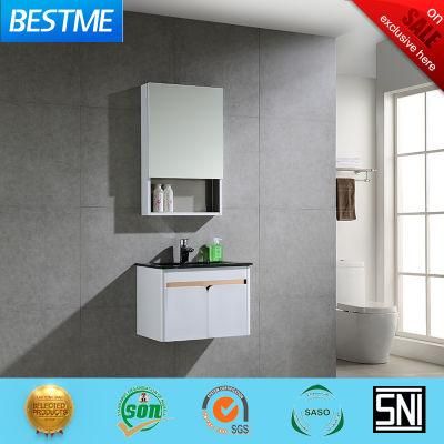 Sanitary Ware 304 Ss Single Glass Basin Cabinet by-B6204-60