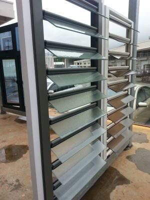 Electric Venetian Blind Glass/Glass Window Shutter/Glass Louver