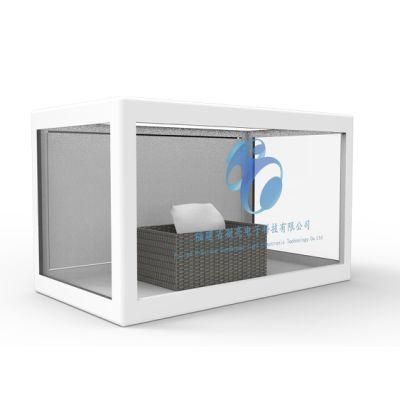 Transparent Display Screen Glass Display Cases Transparent Show Cases