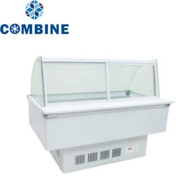 Supermarket Combined Deep Island Freezer 1.8m 538L Showcase