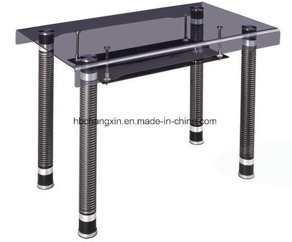 High Quality Bent Tempered Glass Dining Table