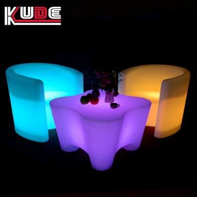 Glowing Restaurant Table LED Furniture Table for Nightclub Party