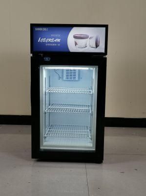 Commercial Vertical Display Cabinet Refrigerator Overall Foaming-Cxld-58