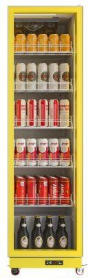 Supermarket Merchandise Glass Door Commercial Display Fridge Freezer Beverage Showcase