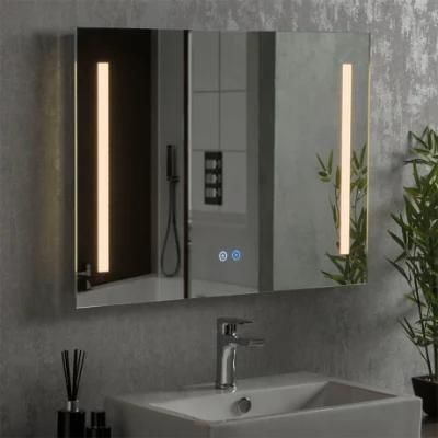GS Lighted Shaving Mirror Bathroom Furniture Livingroom Hair Salon Mirror Illuminated LED