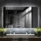 3000-6500K Hotel Bathroom LED Makeup Mirror with Touch Sensor Defogger