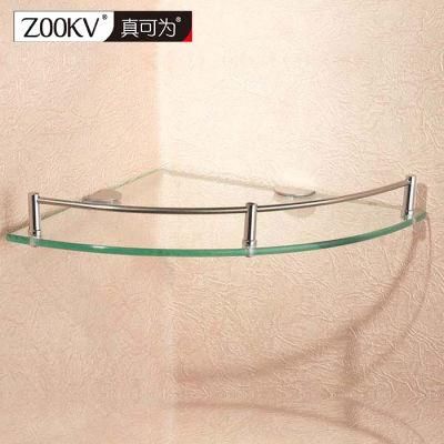 No Rust Storage Organizer for Dorm Kitchen and Bathroom Rack glass bathroom shelves