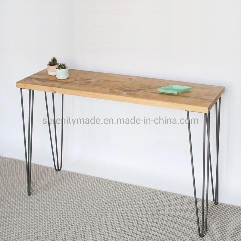 Hot Sale Wedding Event Furniture Bar Cafe Restaurant Table Hair Pin Table