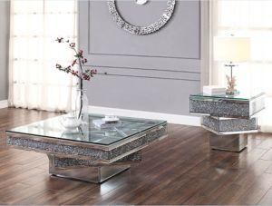 Hot Sale Mirror Table Cheap Simple Crystal Glass Table