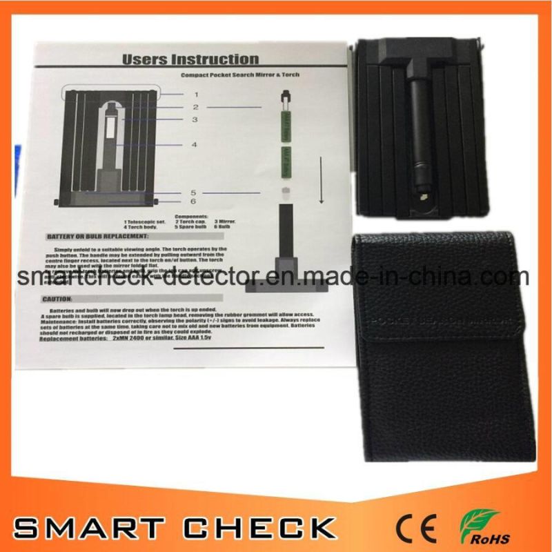 MP Compact Mirror Pocket Search Mirror Under Car Search Mirror Undercarriage Telescoping Inspection Mirror