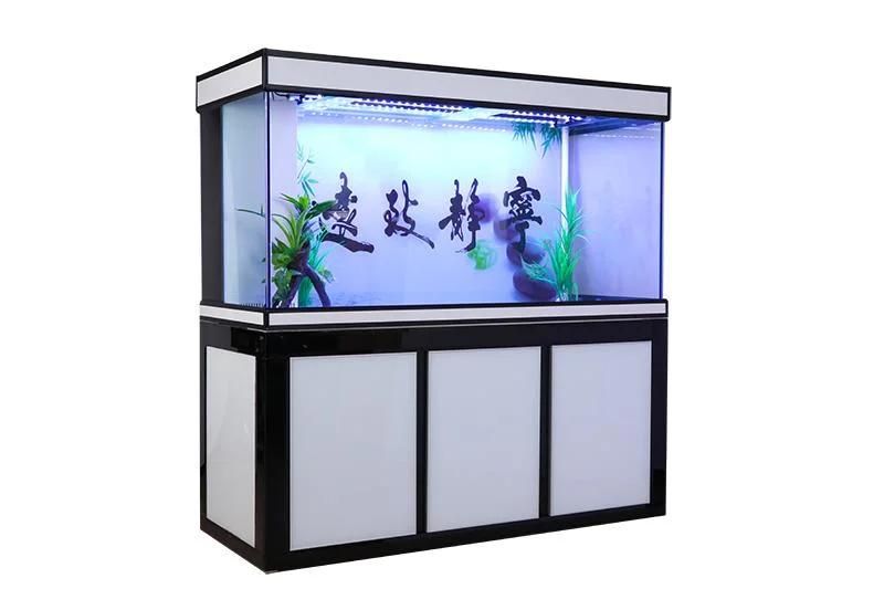 Glass Large Aquarium Arowana Fish Tank Base Cabinet Ecological Landscape