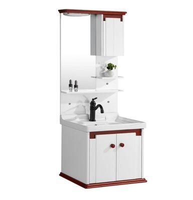 Customized Modern Bathroom Storage Cabinet PVC Bathroom Cabinet