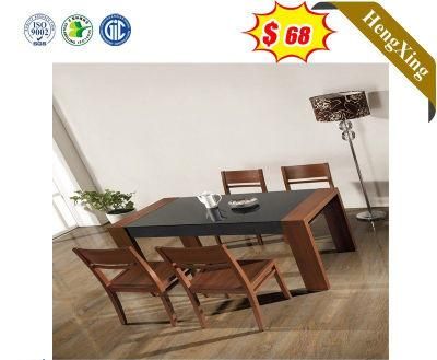 China Wholesale Home Furniture Dining Room Set MDF Square Dinner Table