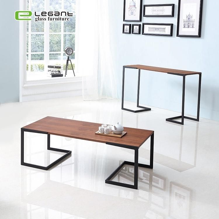 Minimalist High Gloss Glass Round Glass Center Table