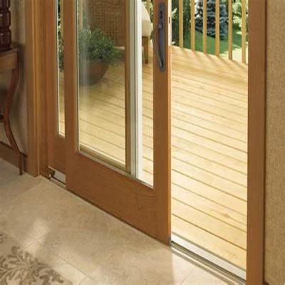 Sliding Door Adopts High Density Wooden Grain Aluminum Structural Profiles