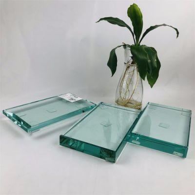 6mm 8mm 10mm 12mm Clear Transparent Building Float Plain Glass (W-TP)
