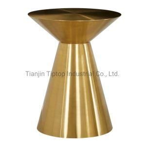 Modern Stainless Steel Gold Titanium Plating Side Table Coffee Table