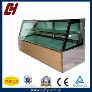 Straight Glass Cake Display /Bread Display Cabinet/Chocolate Refrigerated Showcase