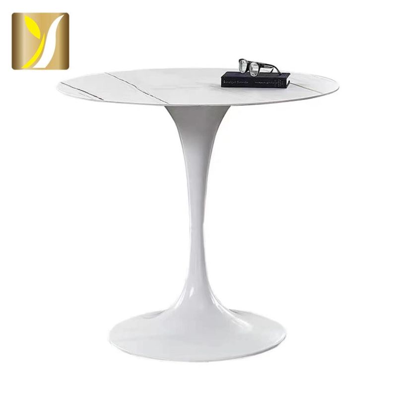 Matel Iron Golden Coffee Tables and Console Tables Power Coated Framed with White Artificial Stone Tops