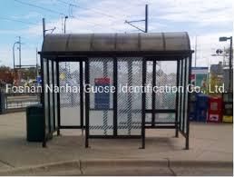 Guose Glass Wall Bus Stop Passenger Shelters