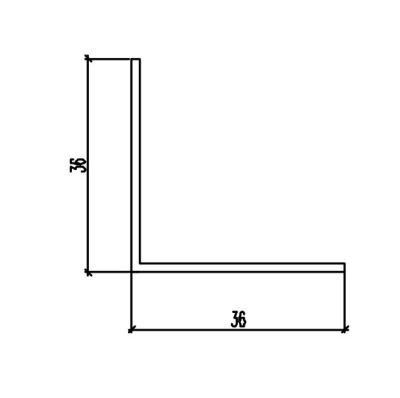 China Hot Sale Aluminum Angle Building Material