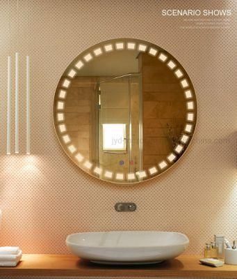 Hotel Customized New Round Bathroom Hotel Decoration Side Mirror