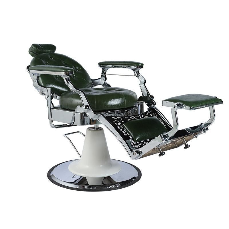 Hl- 9258 2021 Salon Barber Chair for Man or Woman with Stainless Steel Armrest and Aluminum Pedal