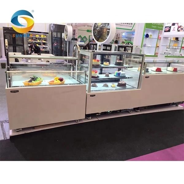 Commercial Cake Showcase Bakery Display Cabinet Cake Chiller Upright Bakery Refrigerator Pastry Chiller Showcase Cake Display