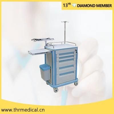 Hospital Emergency ABS Trolley Cart (THR-ET320D)