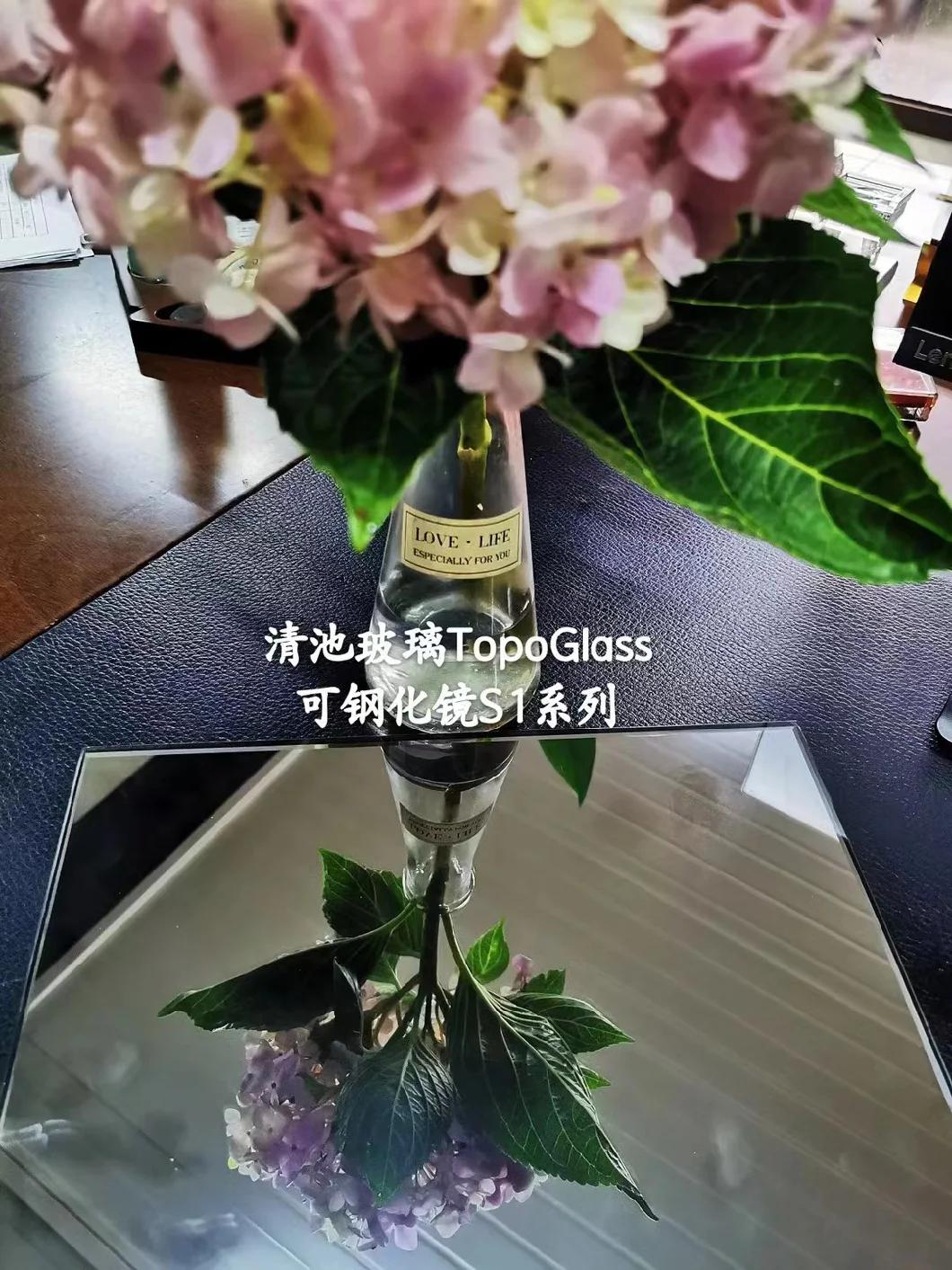 Guangzhou 2mm 3mm 4mm 5mm 6mm 8mm 10mm 12mm Double Side Decorative Mirror Sheet Glass (M-D)