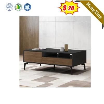 Modern Chinese Wholesale Office Living Room Furniture Set TV Stand Beside Cabinet Glass Coffee Table