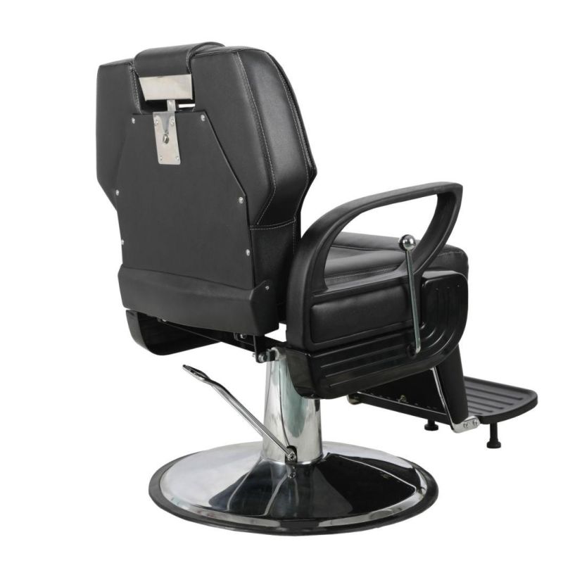 Hl-9223 Salon Barber Chair for Man or Woman with Stainless Steel Armrest and Aluminum Pedal