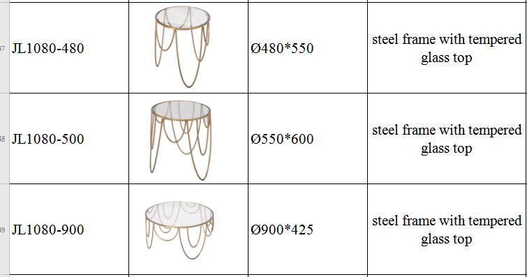 Glass Top Decorative Living Room Accent Furniture Coffee End Table