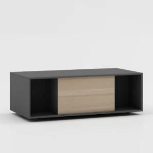 Executive Furniture Factory Wooden Design High Tech Coffee Table